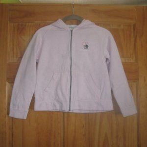 Girls Antigua Sport Pink Northwestern Hooded Sweatshirt